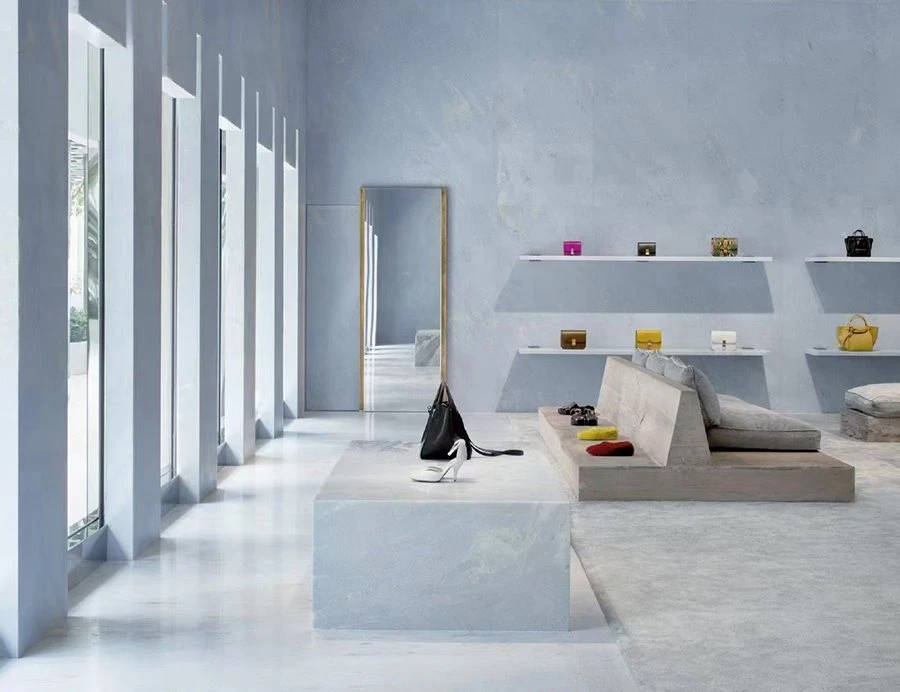 Blue Fantasy Marble Interior Design