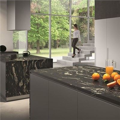 Meja Granit Hitam Kosmik