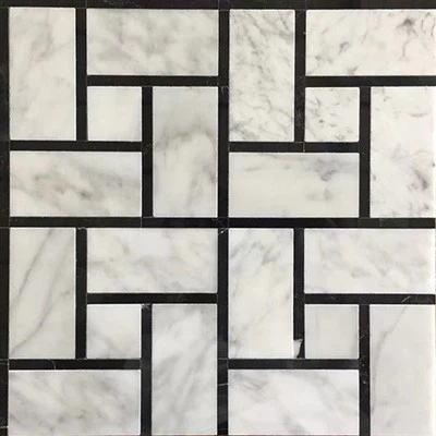 Mosaik Putih Carrara